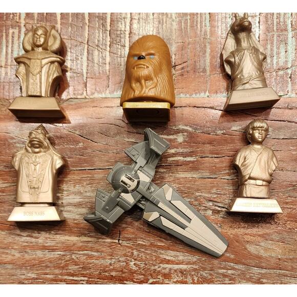 Vintage Star Wars Toys collectible lot Kelloggs Rubiks Mini figures and more - Picture 5 of 16